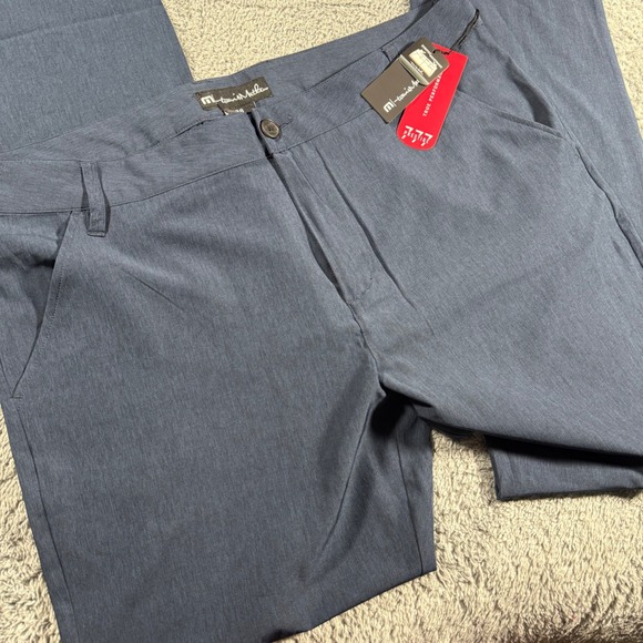 NWT Travis Mathew PantLaddium Pants True Performance Navy Golf Pants Size 38